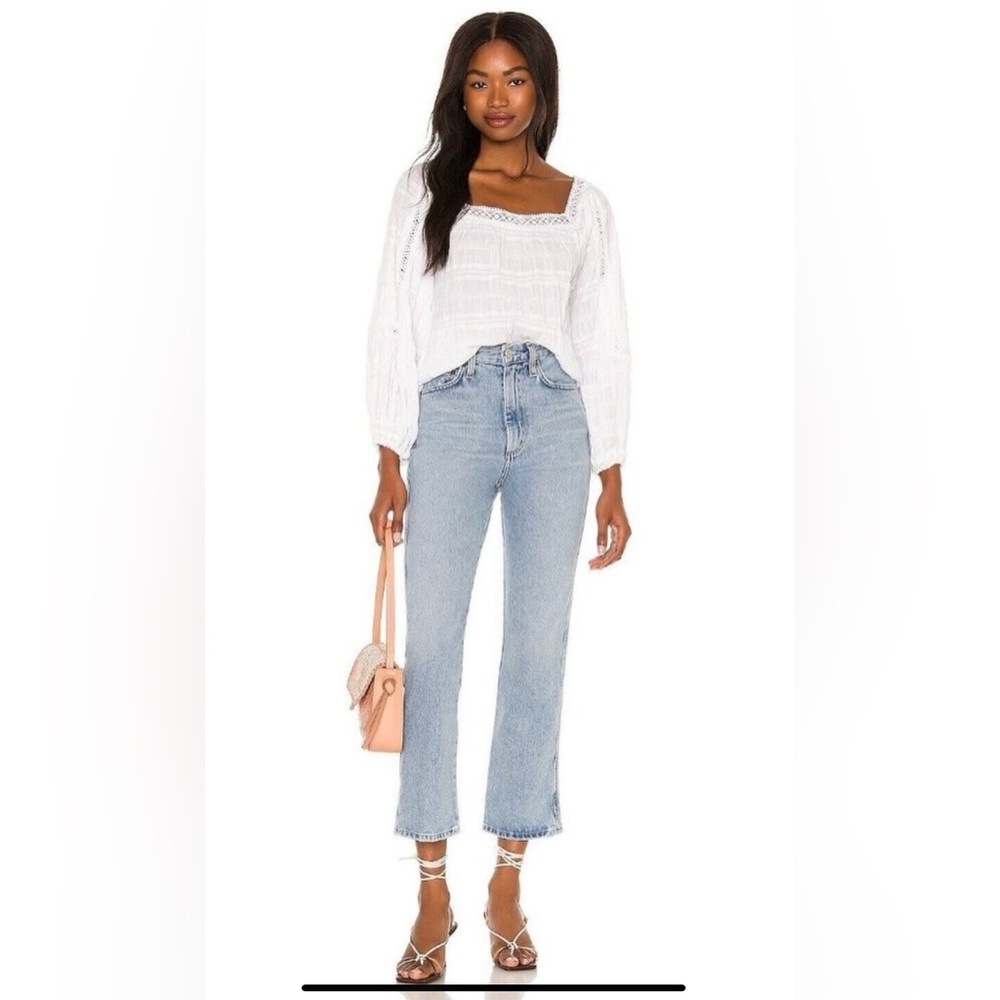 Amuse Society “Lupe” Textured Blouse 🍦